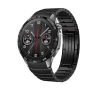 No Gaps Stainless steel replaceable Watchband fit for Huawei Watch GT4 46mm(Quick release Black)