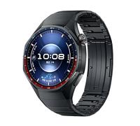 No Gaps Titanium Metal Watchband fit for Huawei Watch GT 6 Pro(Black)