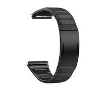 No Gaps Titanium Strap fit for Huawei Watch GT5 Pro Specialized Watch Strap(Black)