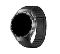 No Gaps Titanium Strap For Huawei Watch GT6 Pro Metal Quick Button Disassembly Metal Bracelet For Huawei Watch GT6Pro 46mm(Black)