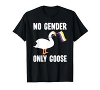 No Gender Only Goose LGBT LGBTQ Pride Nonbinary Non Binary T-Shirt