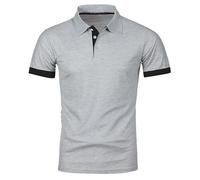 No Giraffe Embroidery Golf Polo Shirts Men - Office Work Tennis T-Shirt Casual Polo T-Shirt Button Front Plain Polo Shirt Summer Short Sleeve Polo Tops Sports T Shirt Breathable Everyday Wear