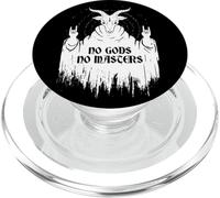 No Gods No Masters Baphomet Pentagram Atheist Satanism PopSockets PopGrip for MagSafe