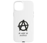 "No Gods! No Masters!", Punks, Punk-rock, Anarchy Case for iPhone 15 Plus