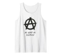 "No Gods! No Masters!", Punks, Punk-rock, Anarchy Tank Top