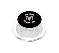 No Gods No Masters Satanic Baphomet PopSockets PopGrip for MagSafe