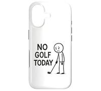 No Golf Today Funny Golfer Moody Golfing Case for iPhone 17