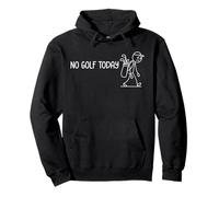 No Golf Today Funny Sad Stickman Golfer Men Women Pullover Hoodie