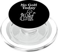 No Golf Today Funny Sad Stickman Golfer PopSockets PopGrip for MagSafe