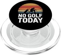 No Golf Today Sarcastic Golfer Sad Stick Man Golfing Joke PopSockets PopGrip for MagSafe