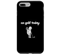No Golf Today Sarcastic Minimalist Stick Figure Case for iPhone 7 Plus/8 Plus