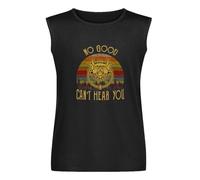 No Good Can’T Hear You Labyrinth Door Knockers Mens T Shirt Vest for Men Size XL Black