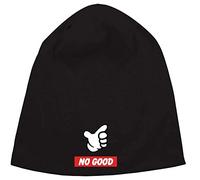 No Good Track Racing JDM Hand Graphic Jersey Beanie Hat Thin Slouch Cap Unisex One Size Black
