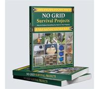 NO GRID Survival Projects - Ensure Essential Supplies Advent Calendar Book - Without Expensive Gear or Complicated Projects - How to Solutions to Protect Your Family (21x15cm)