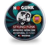 NO GUNK Styling Funk - 100% Natural Styling Wax/Pomade for Hair & Beard - Mediu