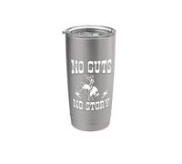 No Guts no Story Bull Riding Stainless Steel Insulated Tumbler