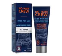 NO HAIR CREW Liquid Intimate Powder for Men 75 ml - Cream-to-Powder Formula