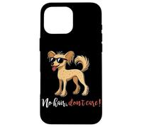 No Hair Don't Care Chinese Crested Dog Owner Puppy Dog Lover Case for iPhone 16 Pro Max