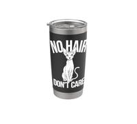 No Hair Don't Care Sphynx Cat Stainless Steel Insulated Tumbler