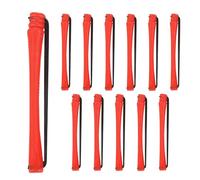 No Hair Snakes, Loose Hair Blockers, 12 x Hair Styling Tools with Elastic Bands, Loose Styler Tool for Women, Night at Home and Travel
