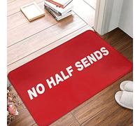 No Half Sends Floor Mat - Things For Teens Groovy
