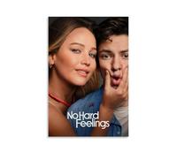 No Hard Feelings Poster Canvas Wall Art Aesthetic Print Poster Modern Art for Living Rooms 08x12inch(20x30cm) Unframe-style