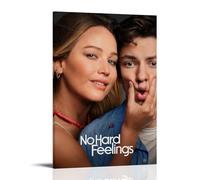 No Hard Feelings Poster Canvas Wall Art Aesthetic Print Poster Modern Art for Living Rooms 16x24inch(40x60cm) Frame-style