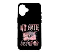 No Hate Just Hip Hop Cassette Tape Graphic Case for iPhone 16