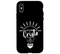 No hay lugar tan oscuro donde la luz de Dios no brille Case for iPhone X/XS