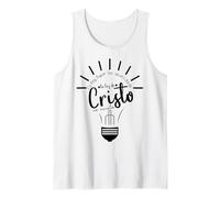 No hay lugar tan Oscuro Donde la luz de Dios no Brille Tank Top