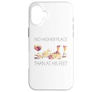 No Higher Place Than At His Feet Revelation 4 10 Case for iPhone 16 Plus