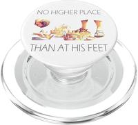 No Higher Place Than At His Feet Revelation 4 10 PopSockets PopGrip for MagSafe