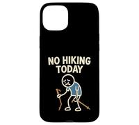 No Hiking Today Funny Sad Stick Man Hike Hiker Case for iPhone 15 Plus