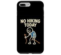 No Hiking Today Funny Sad Stick Man Hike Hiker Case for iPhone 7 Plus/8 Plus