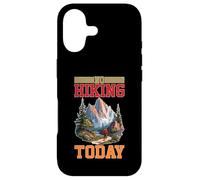 No Hiking Today Outdoor Rest Lazy Mood Case for iPhone 17