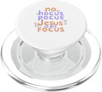 No Hocus Pocus Jesus is my Focus PopSockets PopGrip for MagSafe