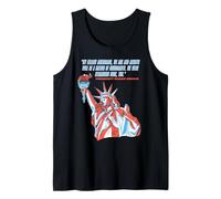 No Human is Illegal A Nation of Immigrants Abolish Ice Tank Top