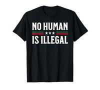 No Human Is Illegal Resist Deportation Protest USA Statement T-Shirt