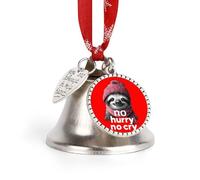 No Hurry No Cry Christmas Jingle Bells Xmas Tree Hanging Ornament