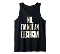 No I Am Not an Electrician Christmas Lights Tank Top