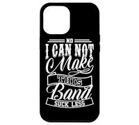 No I Can Not Make This Band Sound Better Funny Audio Tech Case for iPhone 12 Pro Max
