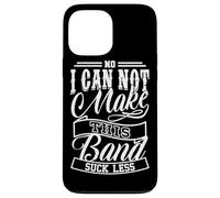 No I Can Not Make This Band Sound Better Funny Audio Tech Case for iPhone 13 Pro Max