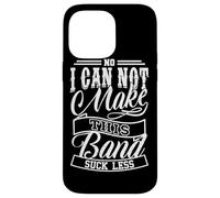 No I Can Not Make This Band Sound Better Funny Audio Tech Case for iPhone 14 Pro Max