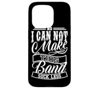 No I Can Not Make This Band Sound Better Funny Audio Tech Case for iPhone 15 Pro