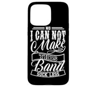 No I Can Not Make This Band Sound Better Funny Audio Tech Case for iPhone 15 Pro Max