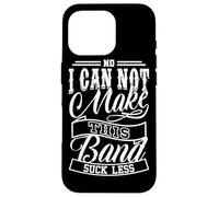 No I Can Not Make This Band Sound Better Funny Audio Tech Case for iPhone 16 Pro