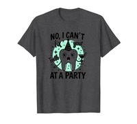 No, I Can't Fix Your designth at A Party T-Shirt, Men, Dark Heather Grey, 5XL