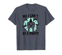 No, I Can't Fix Your designth at A Party T-Shirt, Men, Heather Blue, 5XL