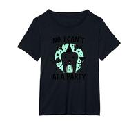 No, I Can't Fix Your designth at A Party T-Shirt, Women's Plus, Black, 5X