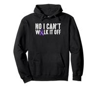 No I Cant Walk It Out Crohn's Disease Pullover Hoodie